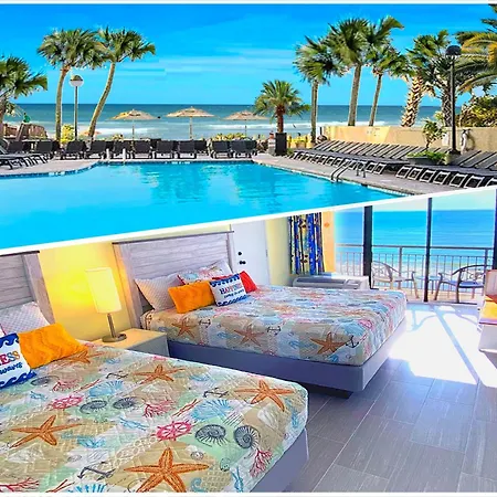 New ! Unique Oceanfront Condo At Ocean Reef Resort-Free Parking - Amazing Pools